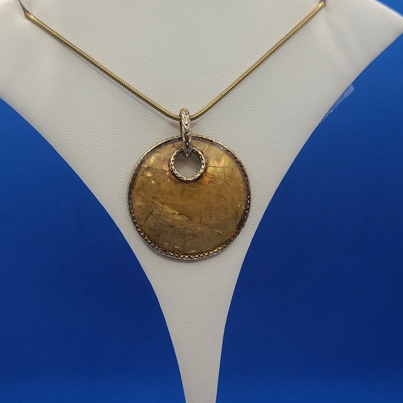 Vintage Monet Pendant Necklace - Picture 6 of 7